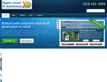 Tablet Screenshot of hyperleadit.com